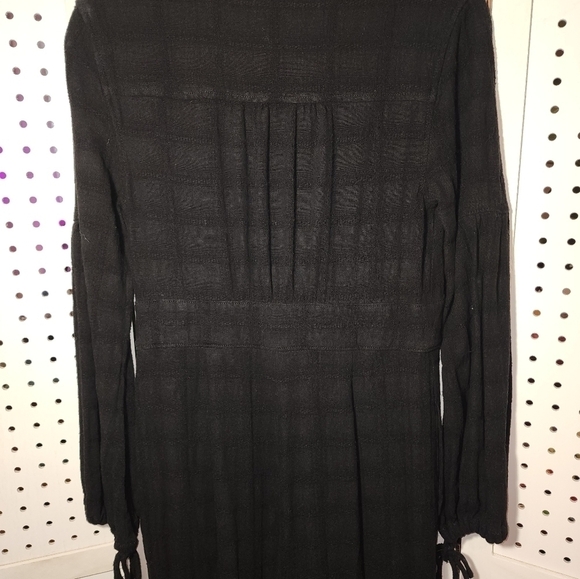 Free People True Lovin One-piece Jumpsuit Linen Black S - Picture 12 of 13